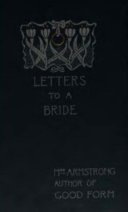 Letters to a Bride, cover