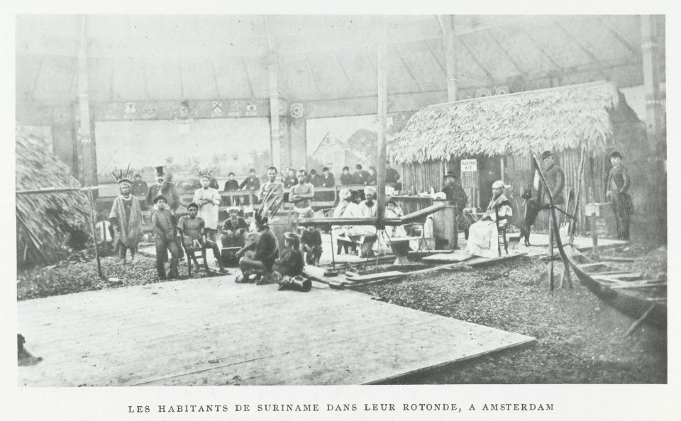 Les Habitants de Suriname. Notes recueillies à l'Exposition Coloniale d'Amsterdam en 1883