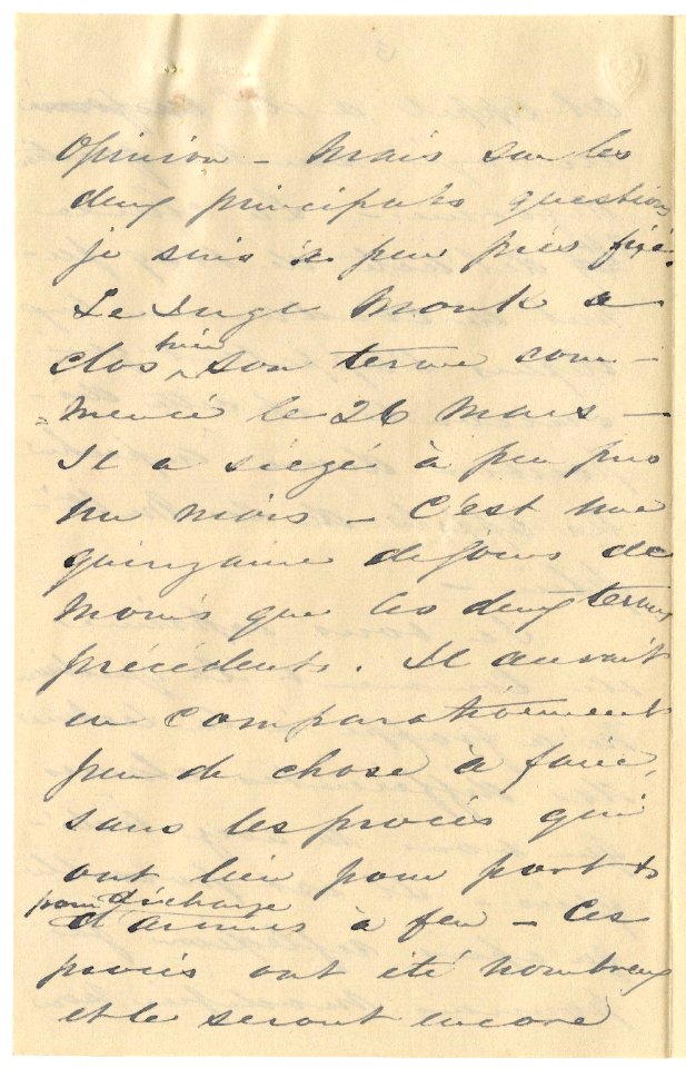 Lettre d'Antoine-Aimé Dorion à Ulric-Joseph Tessier 30 avril 1878-10