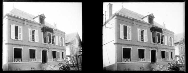 Les Islettes. Maison du général - Fonds Berthelé - 49Fi742
