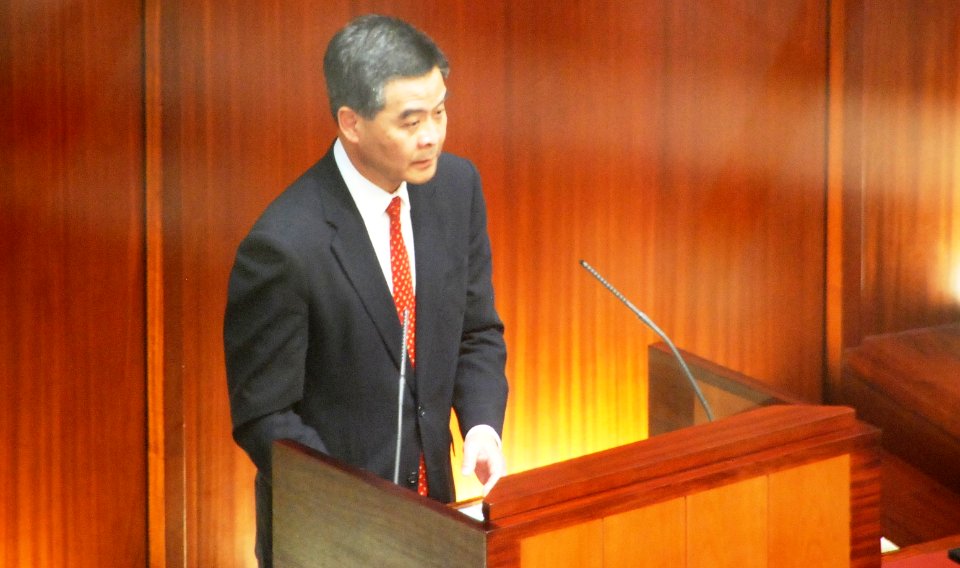 LEUNG Chun-ying attended Legislative Council Q and A session 4