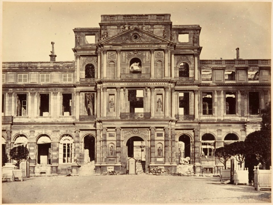 Les Ruines de Paris et de ses Environs 1870-1871, Cent Photographies, Premier Volume. DP161584