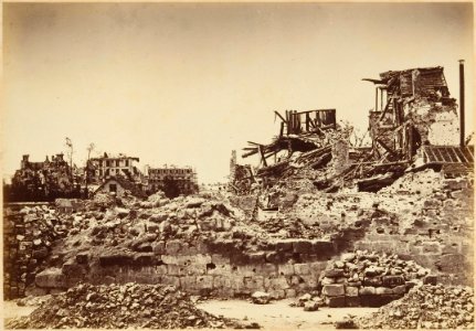 Les Ruines de Paris et de ses Environs 1870-1871, Cent Photographies, Second Volume. DP161614