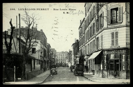 Levallois-Perret.Rue Louis-Blanc