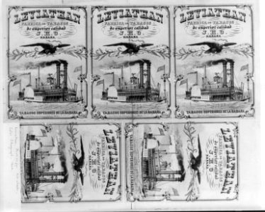 Leviathan fabrica de Tabacos de superior calidad - J.H.O. Habana LCCN2001697775