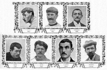 Les vainqueurs de Bordeaux-Paris jusqu'en 1897