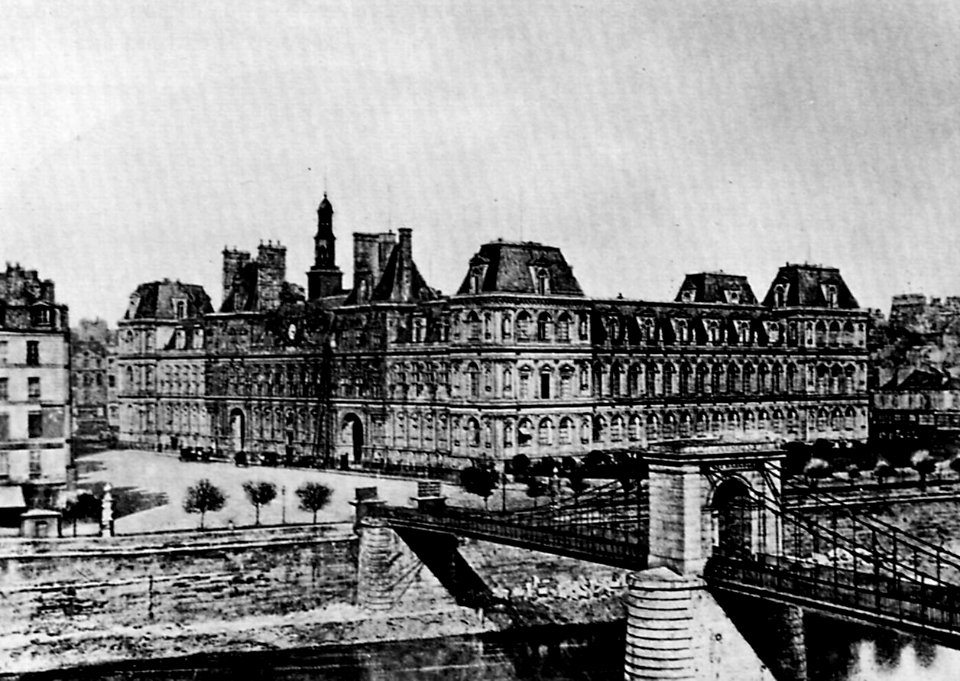Lerebours, N.M.P. - Das Hôtel de Ville, Paris (Zeno Fotografie)