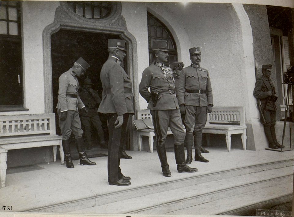Levico. Besuch Erzherzog Josef beim 11. Armeekommando. (BildID 15647278)