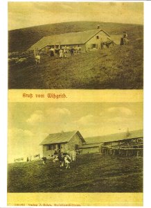 Les deux fermes du sommet du Wissgrut