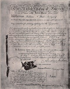Letter Patent July 23, 1829