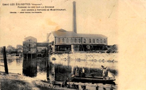 Les Eglisottes - usine à papier de Montfourat 5