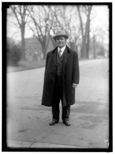 LEWIS, DAVID JOHN. REP. FROM MARYLAND, 1911-1917; U.S. TARIFF COMMN, 1919-1925 LCCN2016866003