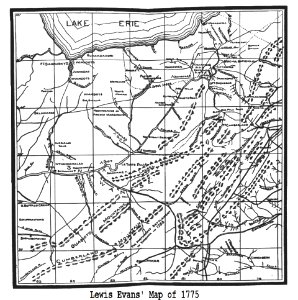 Lewis' 1755 Map, Library of Congress