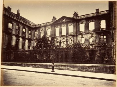 Les Ruines de Paris et de ses Environs 1870-1871, Cent Photographies, Premier Volume. DP161594