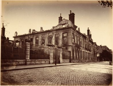 Les Ruines de Paris et de ses Environs 1870-1871, Cent Photographies, Premier Volume. DP161598