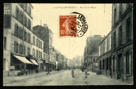 Levallois-Perret.Rue Victor-Hugo