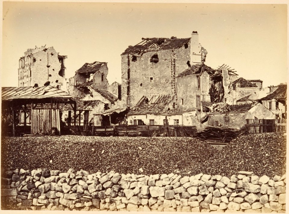 Les Ruines de Paris et de ses Environs 1870-1871, Cent Photographies, Premier Volume. DP161606