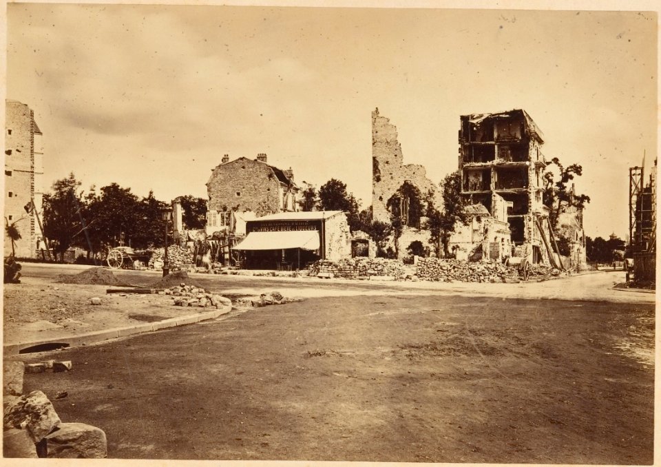 Les Ruines de Paris et de ses Environs 1870-1871, Cent Photographies, Premier Volume. DP161610