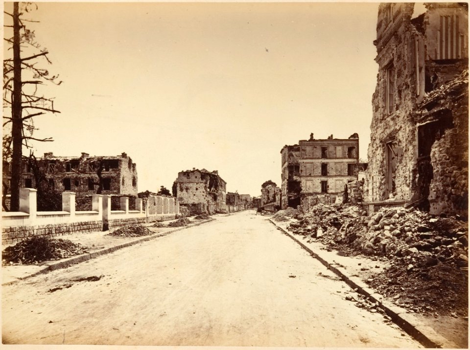 Les Ruines de Paris et de ses Environs 1870-1871, Cent Photographies, Second Volume. DP161616