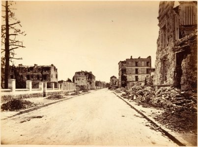 Les Ruines de Paris et de ses Environs 1870-1871, Cent Photographies, Second Volume. DP161616