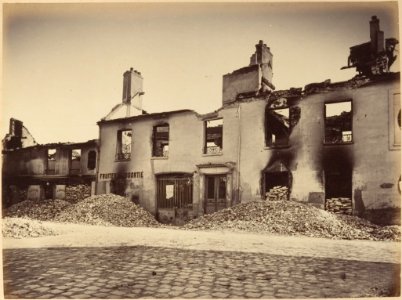 Les Ruines de Paris et de ses Environs 1870-1871, Cent Photographies, Second Volume. DP161633