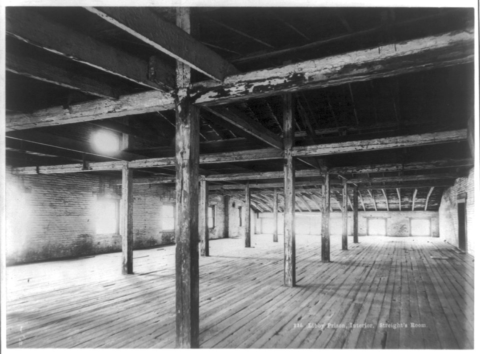 Libby Prison, Richmond, Va.- interior, Streight's room LCCN2016649424