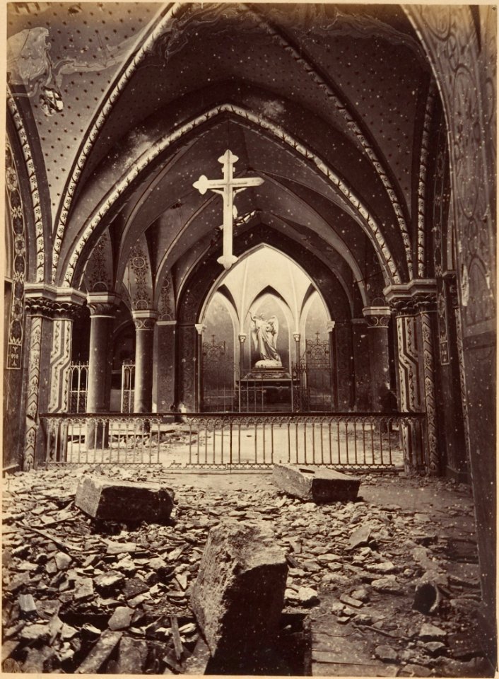 Les Ruines de Paris et de ses Environs 1870-1871, Cent Photographies, Second Volume. DP161637