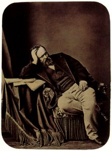 Levickij, Sergej L'vovič - Porträt von Aleksandr Ivanovič Gercen. Paris (Zeno Fotografie)
