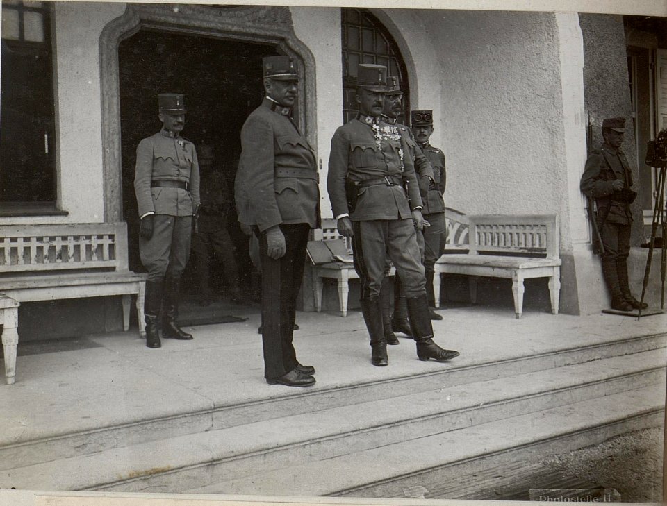 Levico. Besuch Erzherzog Josef beim 11. Armeekommando. (BildID 15647285)