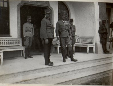 Levico. Besuch Erzherzog Josef beim 11. Armeekommando. (BildID 15647285)