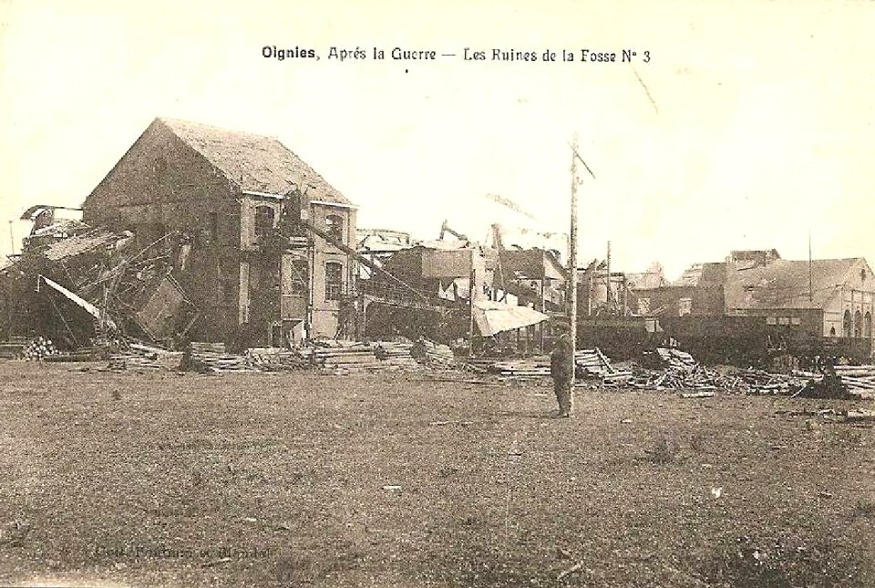 Libercourt - Fosse n° 3 des mines d'Ostricourt après la guerre