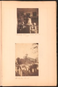 Liberty Bell in State House, 1870 Old Swedes Church. LCCN2016649525