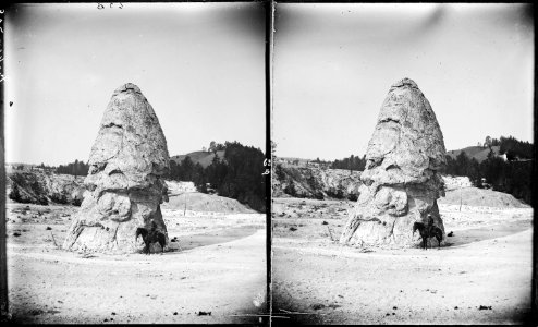 Liberty Cap. Yellowstone National Park - NARA - 517294