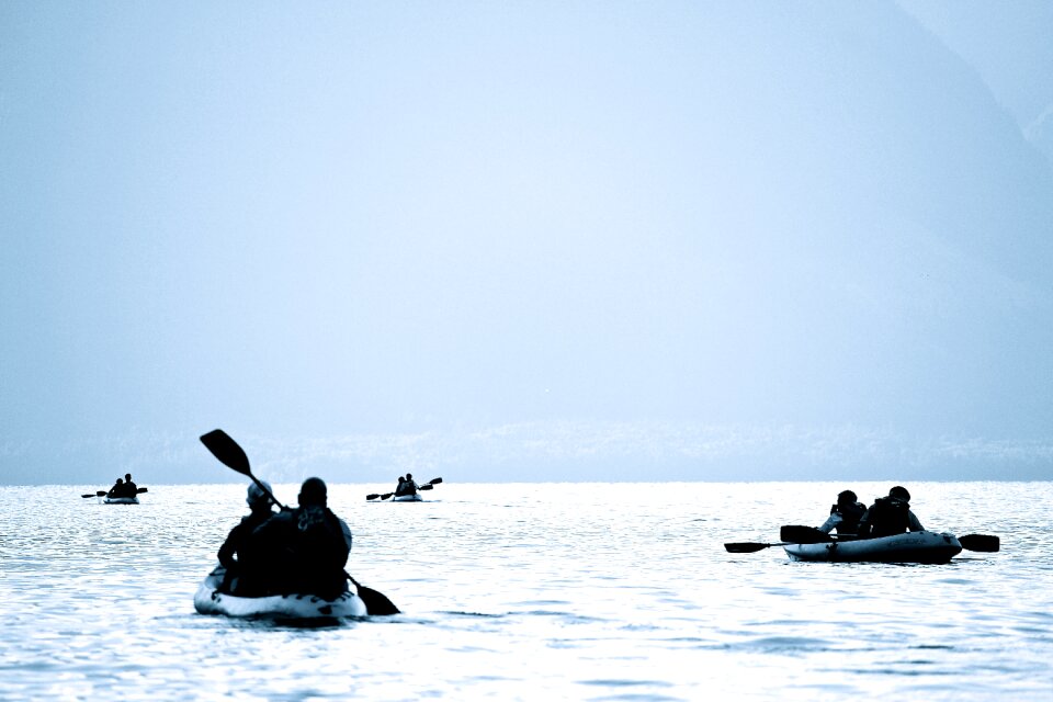 Water paddle boat photo