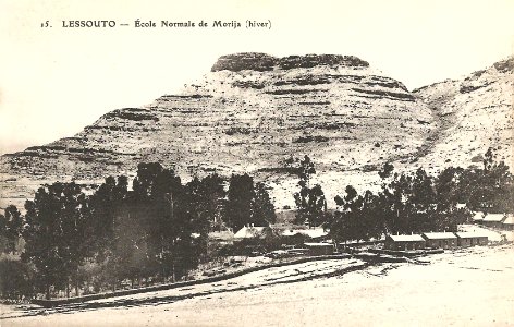 Lessouto-Ecole Normale de Morija (hiver)