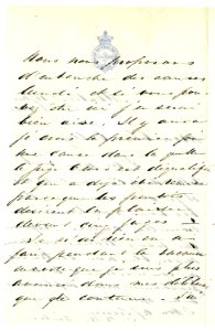 Lettre d'Antoine-Aimé Dorion à Ulric-Joseph Tessier 10 janvier 1882-2