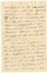 Lettre d'Antoine-Aimé Dorion à Ulric-Joseph Tessier 30 avril 1878-9