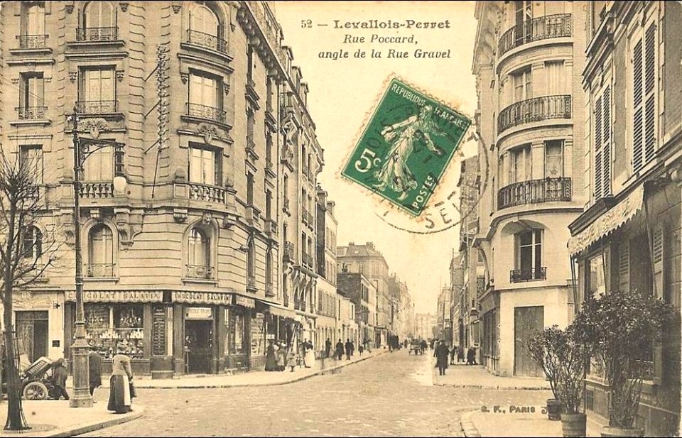 Levallois-Perret.Rue Poccard