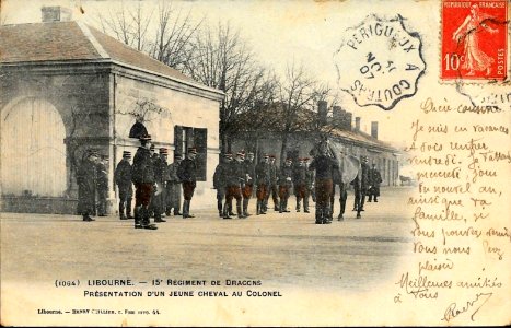 Libourne Caserne Lamarque les militaires 4