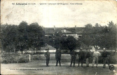 Libourne Caserne Lamarque les hommes 19