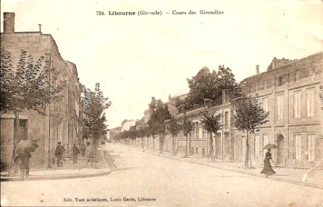 Libourne cours des Girondins 1