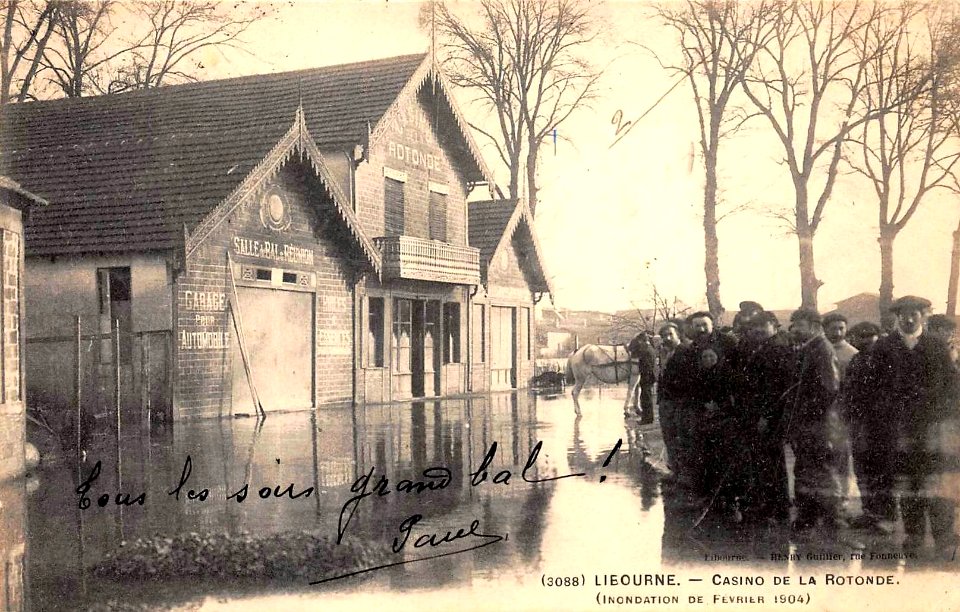 Libourne innondations février 1904 7