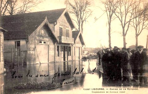 Libourne innondations février 1904 7