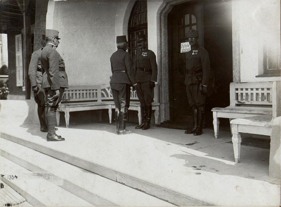 Levico. Erzherzog Friedrich beim 11. Armee-Kommando. (BildID 15645660)