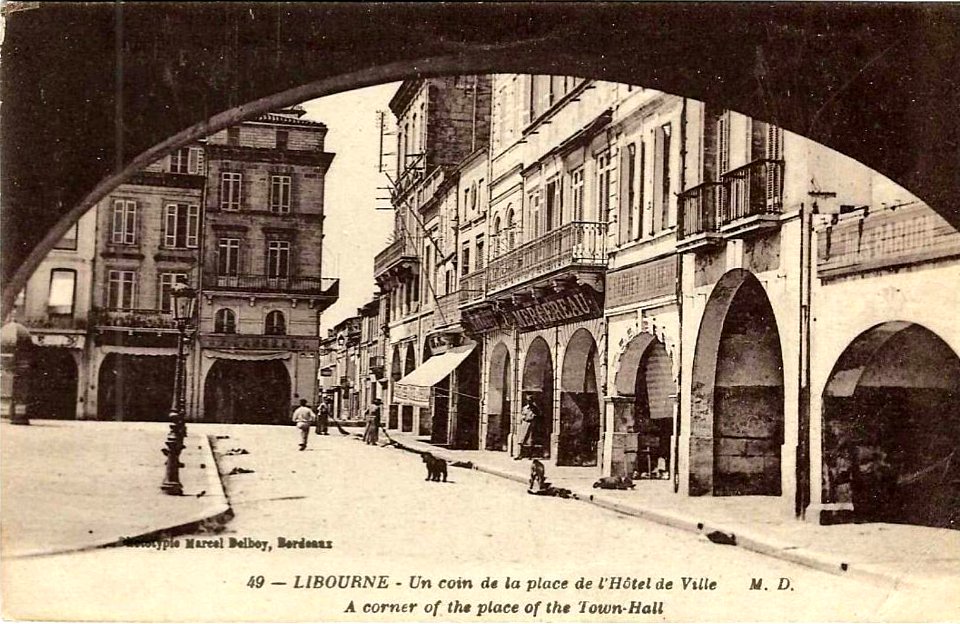 Libourne Place Abel Surchamp Arcades 6