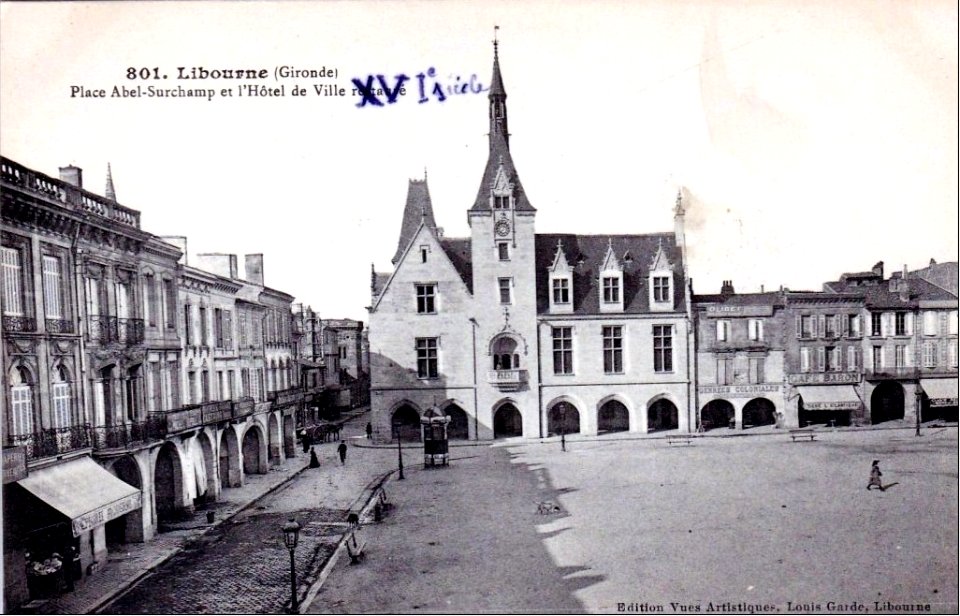 Libourne Place Abel Surchamp 1