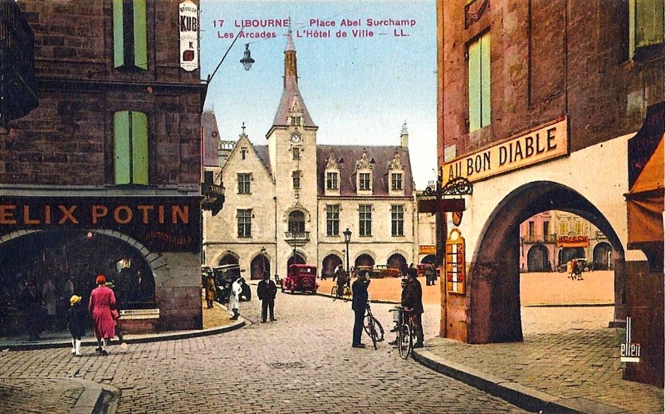 Libourne Place Abel Surchamp Arcades 4
