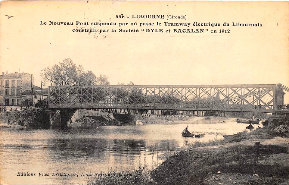 Libourne pont suspendu 6