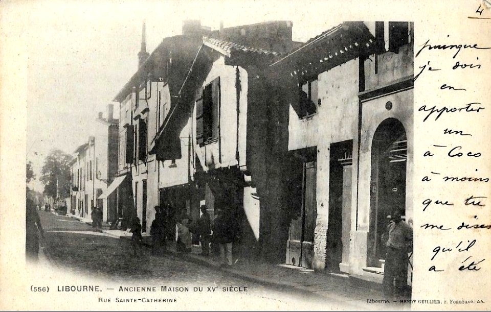 Libourne rue Sainte-Catherine