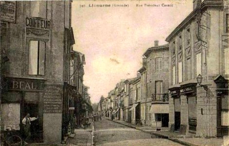 Libourne rue du Président Carnot 2
